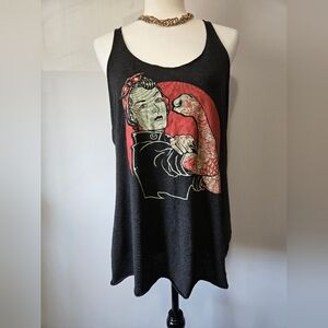 Black Market Art Womens We Can Do It!  Graphic Tank Top. Size Large